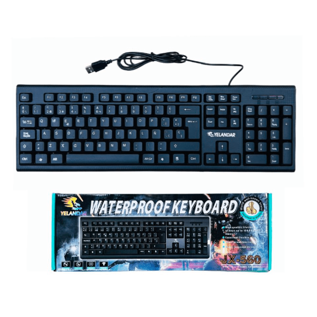 Teclado USB Español con Cable