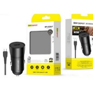 Cargador de Coche Type-C PD 20W (B)