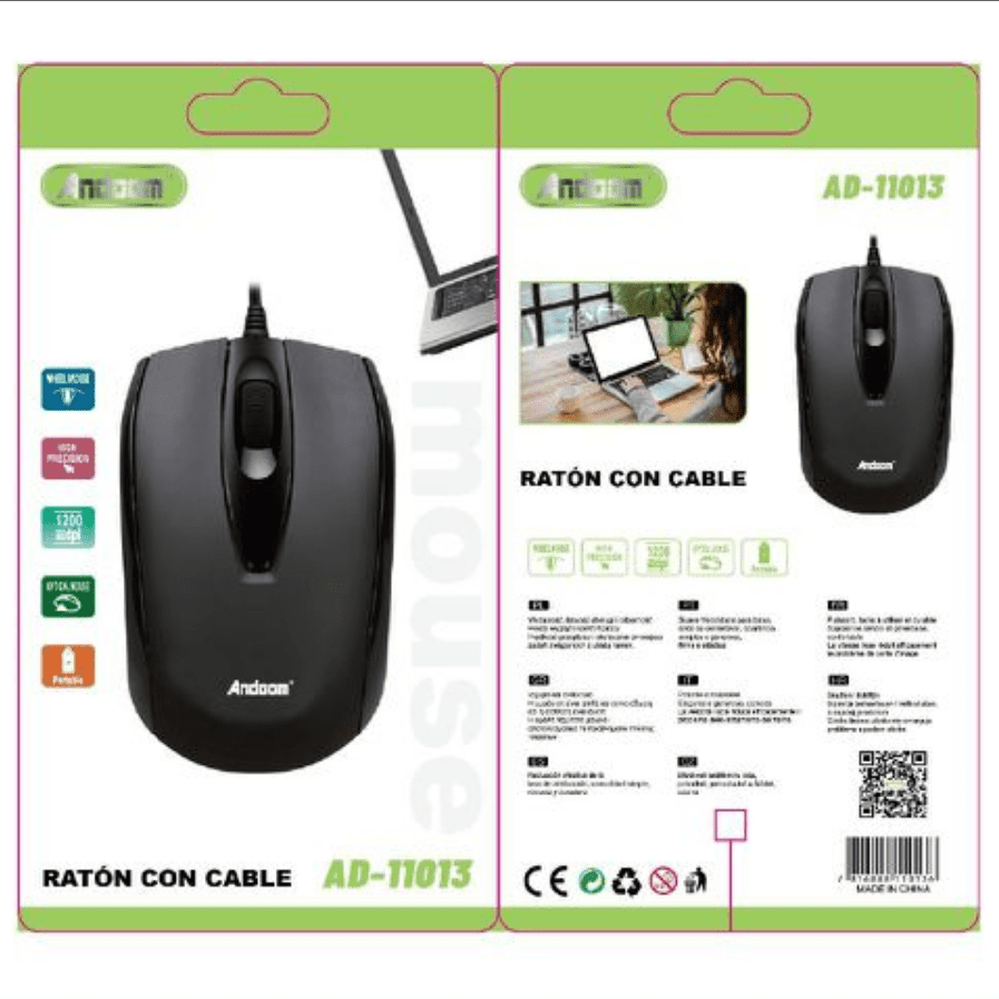 Ratón con Cable Básico (B)