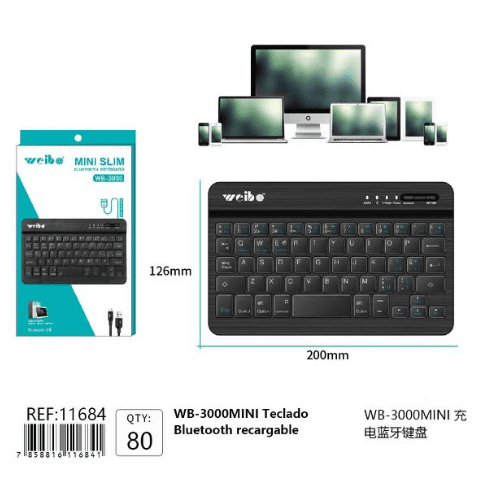Mini Teclado Bluetooth