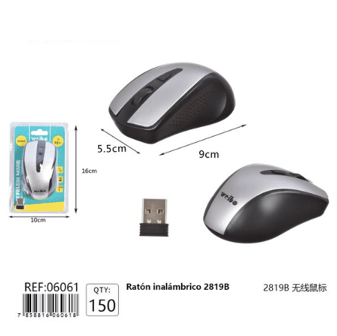 Ratón Inalámbrico 2.4GHz (A)