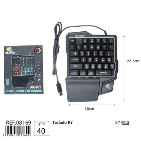 Teclado Estándar con Cable