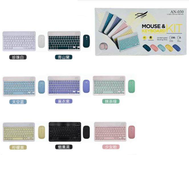 Teclado y Mouse Inalámbrico Set