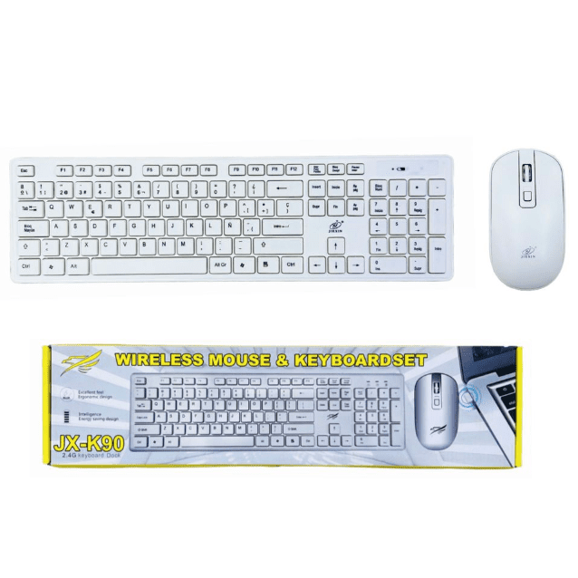Teclado y Mouse Inalámbrico Bluetooth