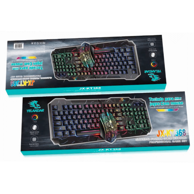 Set Teclado y Mouse USB Gaming