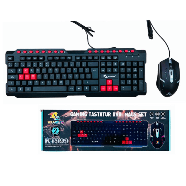 Set Teclado y Mouse 2 en 1