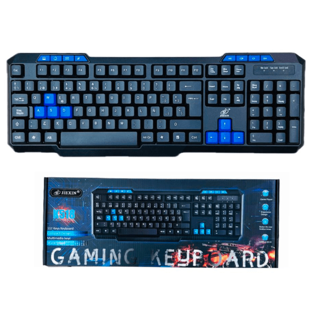 Teclado USB Español con Cable (B)