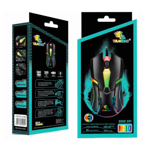 Mouse Gamer Luminoso USB (A)