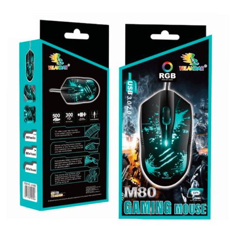 Mouse Gamer Luminoso USB (B)