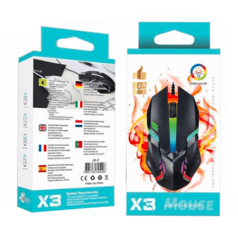 Mouse Gamer con Cable USB (A)