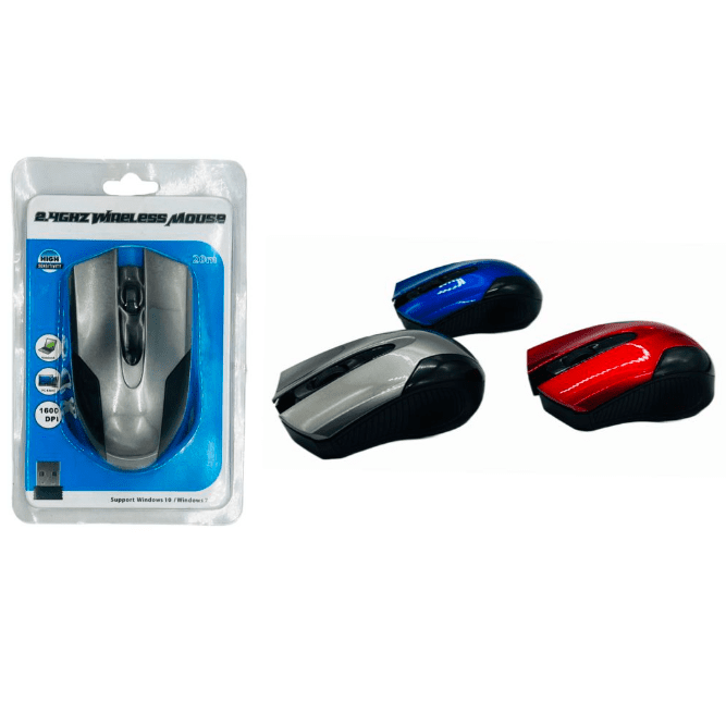 Mouse Inalámbrico Ergonómico