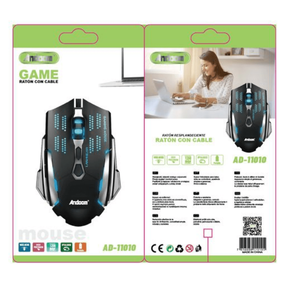 Ratón Gamer con Cable (E)