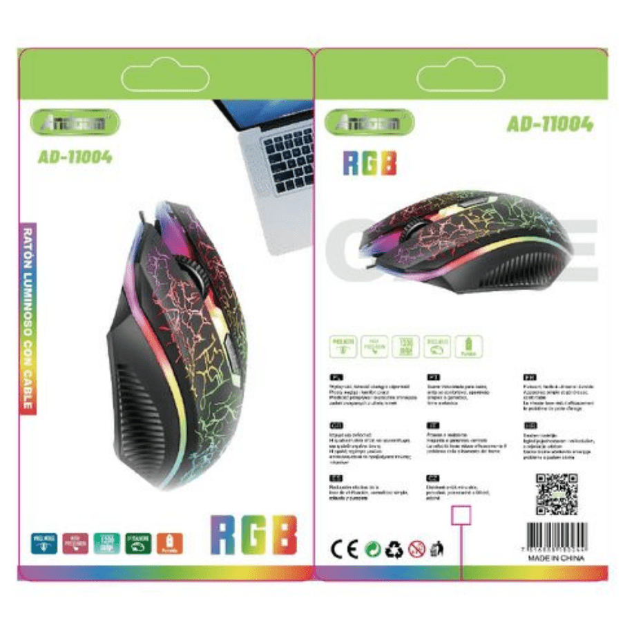 Ratón Gamer con Cable (D)