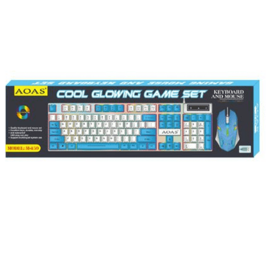 Set Mouse y Teclado con Luz