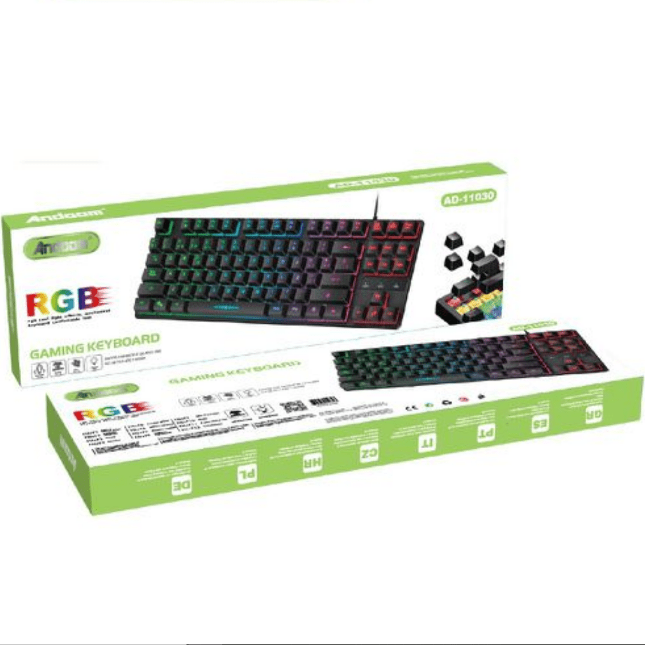 Teclado con Cable Iluminado